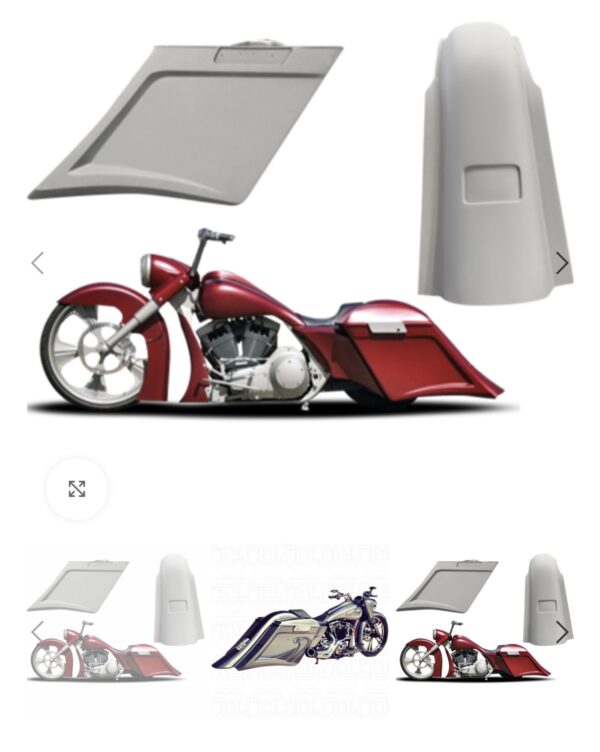 Cylent Cycles Custom Harley Touring Rear End Kit