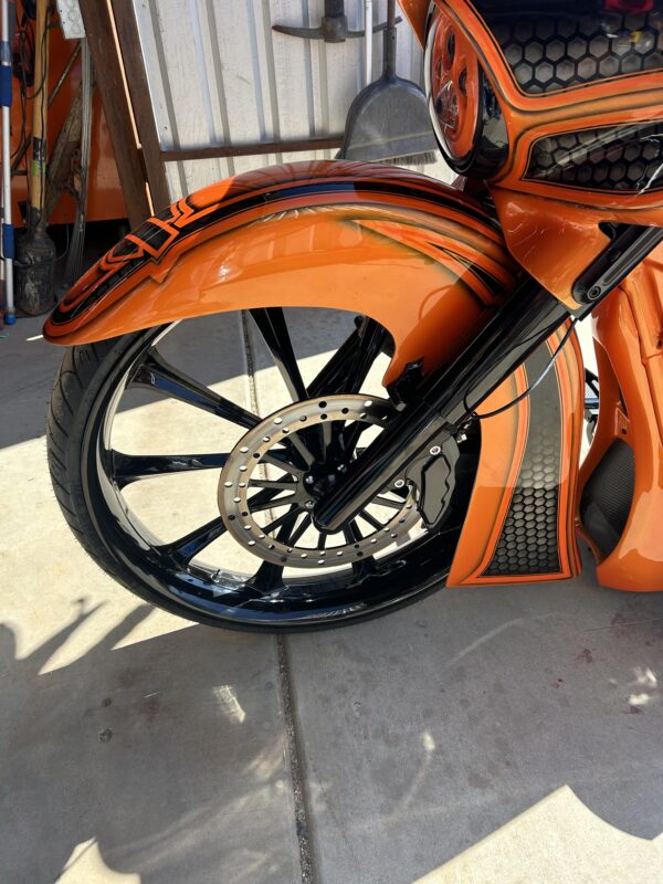 Cylent Cycles 26 inch Front Fender For Softail Harley